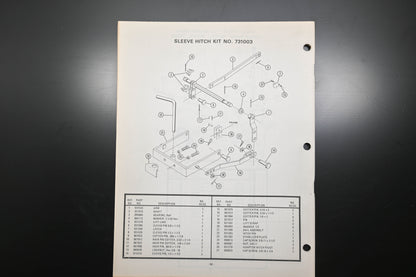 Ariens PM-31-75 12-16HP Garden Tractors Parts Manual