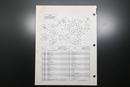 Ariens PM-8-72R3 6-8 HP Tractor & Sno-Thro Attachment Parts Manual