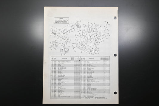 Ariens PM-8-72R3 6-8 HP Tractor & Sno-Thro Attachment Parts Manual