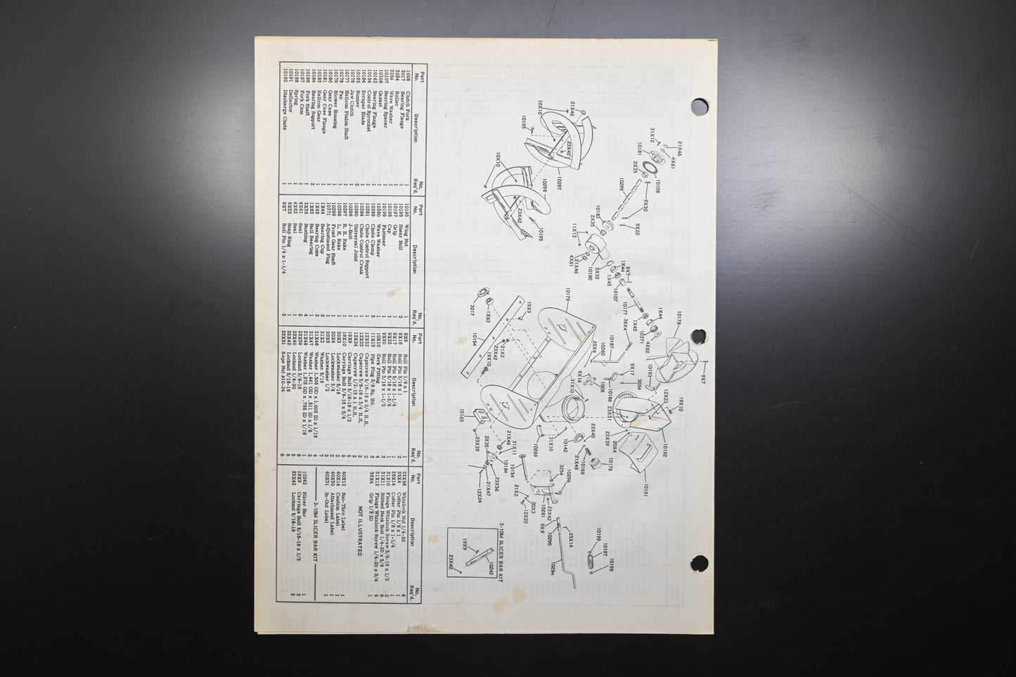 Ariens PM-2 (R) Tractor & Sno-Thro Attachment Parts Manual