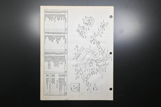 Ariens PM-2 (R) Tractor & Sno-Thro Attachment Parts Manual