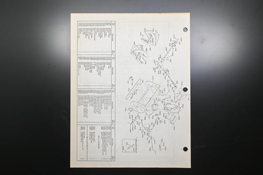 Ariens PM-1 (R) 4 HP Sno-Thro Parts Manual
