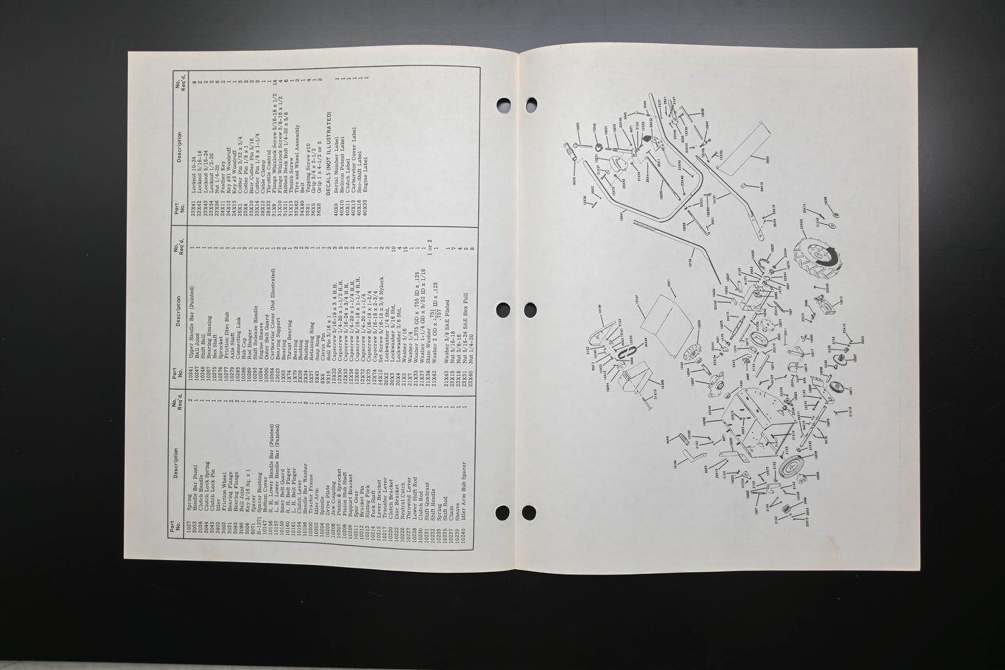 Ariens ST4-66 (R) 4 HP Sno-Thro Parts Manual