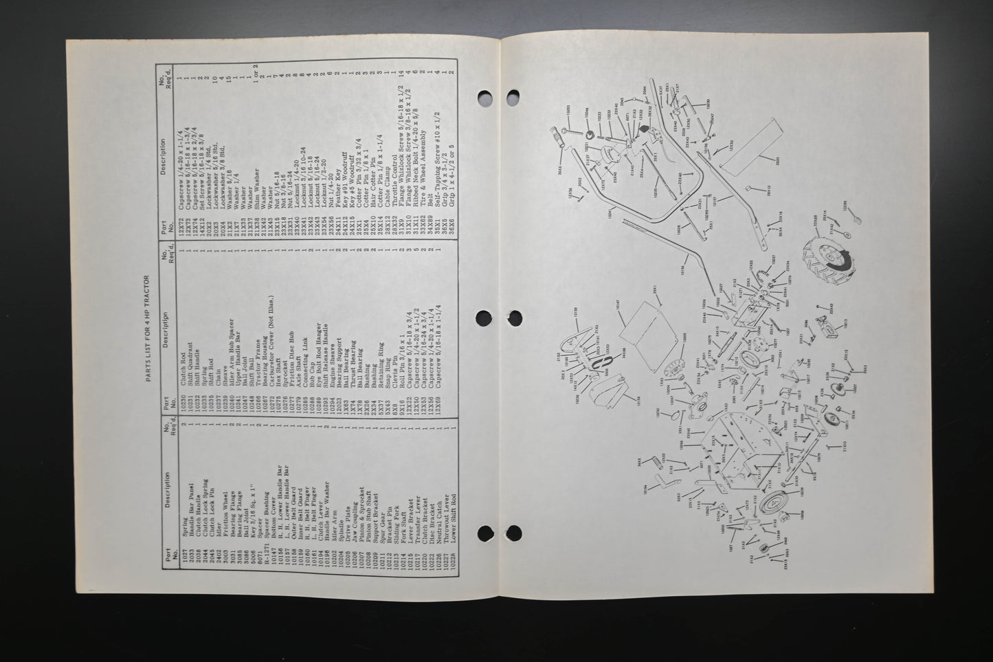 Ariens ST4-65R (R) 4 HP Sno-Thro Parts Manual