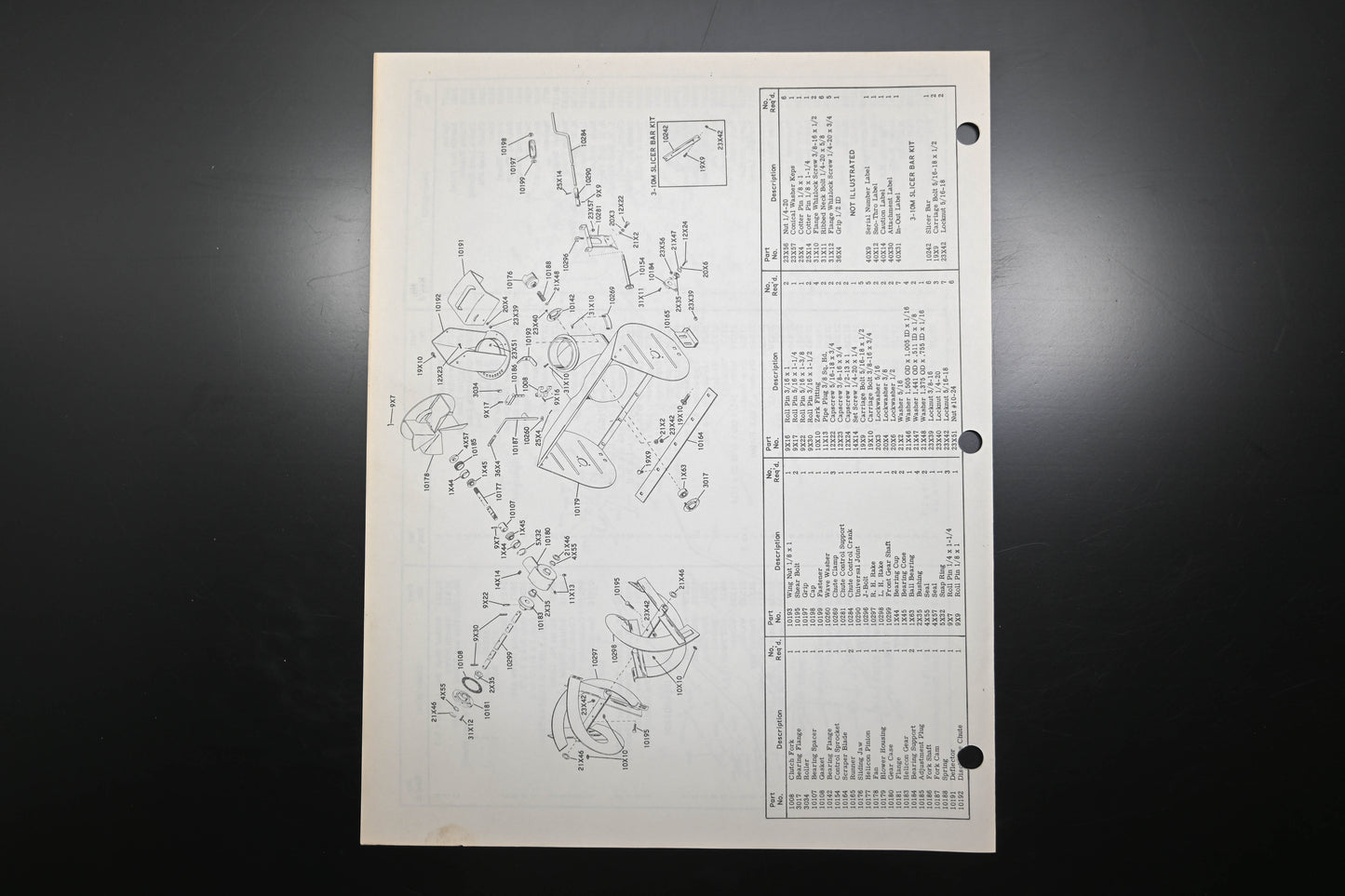 Ariens TIP-66 (R) 5 & 6 HP Tractor & Sno-Thro Attachment Parts Manual
