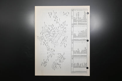 Ariens SSA-65R (R) 6 HP Tractor & Sno-Thro Attachment Parts Manual