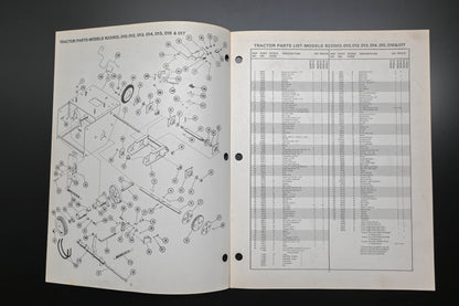 Ariens PM-22-74 4-6 HP Tractor & Sno-Thro Attachment Parts Manual