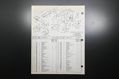 Ariens PM-22-73 4-6 HP Tractor & Sno-Thro Attachment Parts Manual