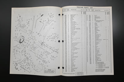 Ariens PM-22-73 4-6 HP Tractor & Sno-Thro Attachment Parts Manual