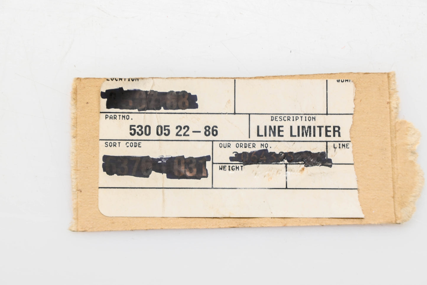New OEM Husqvarna 530 05 22-86, 530052286 Line Limiter NOS
