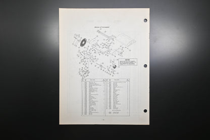 Ariens PM-14-72 Trac-Team Attachments Parts Manual
