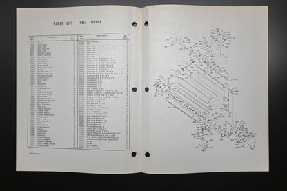 Ariens REEL-68 (R) Reel Mower Attachment Operating Instructions & Parts List