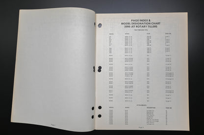 Ariens PM-2000 65-74 Rotary Tillers Parts Manual
