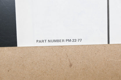 Ariens PM-22-77 4-6 HP Tractor & Sno-Thro Attachment Parts Manual