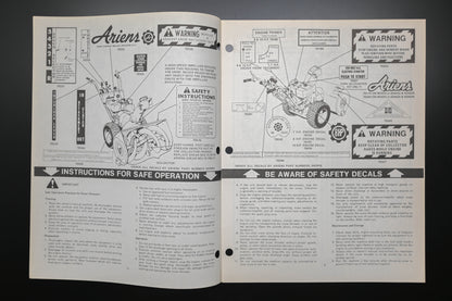 Ariens PM24-77 7 8 & 10 HP Deluxe Sno-Thro Parts Manual