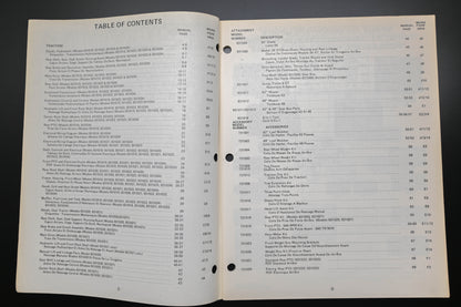 Ariens PM-31-79 31000 Series Garden Tractors Parts Manual