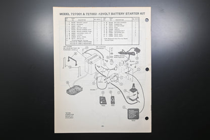 Ariens PM-27-79 927000 Series Riding Mowers Parts Manual