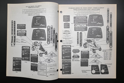 Ariens PM-25-79 925000 Series Riding Mowers Parts Manual