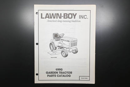 Lawn-Boy E008149 1990 Garden Tractor Parts Catalog