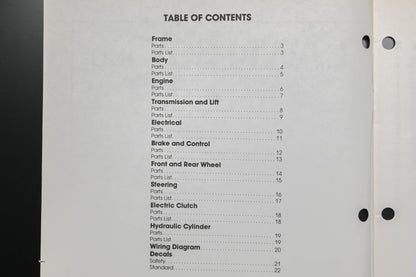 Lawn-Boy E008149 1990 Garden Tractor Parts Catalog