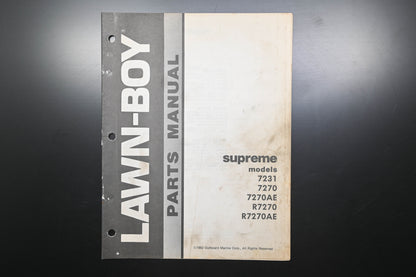 Lawn-Boy E-008041, E008041 Supreme 7231 7270 7270AE R7270 Parts Manual