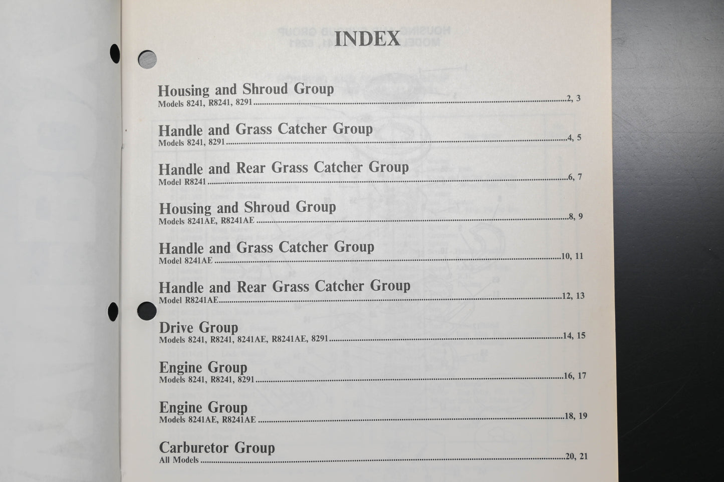 Lawn-Boy E-008052, E008052 Supreme 8241 8291 Parts Manual
