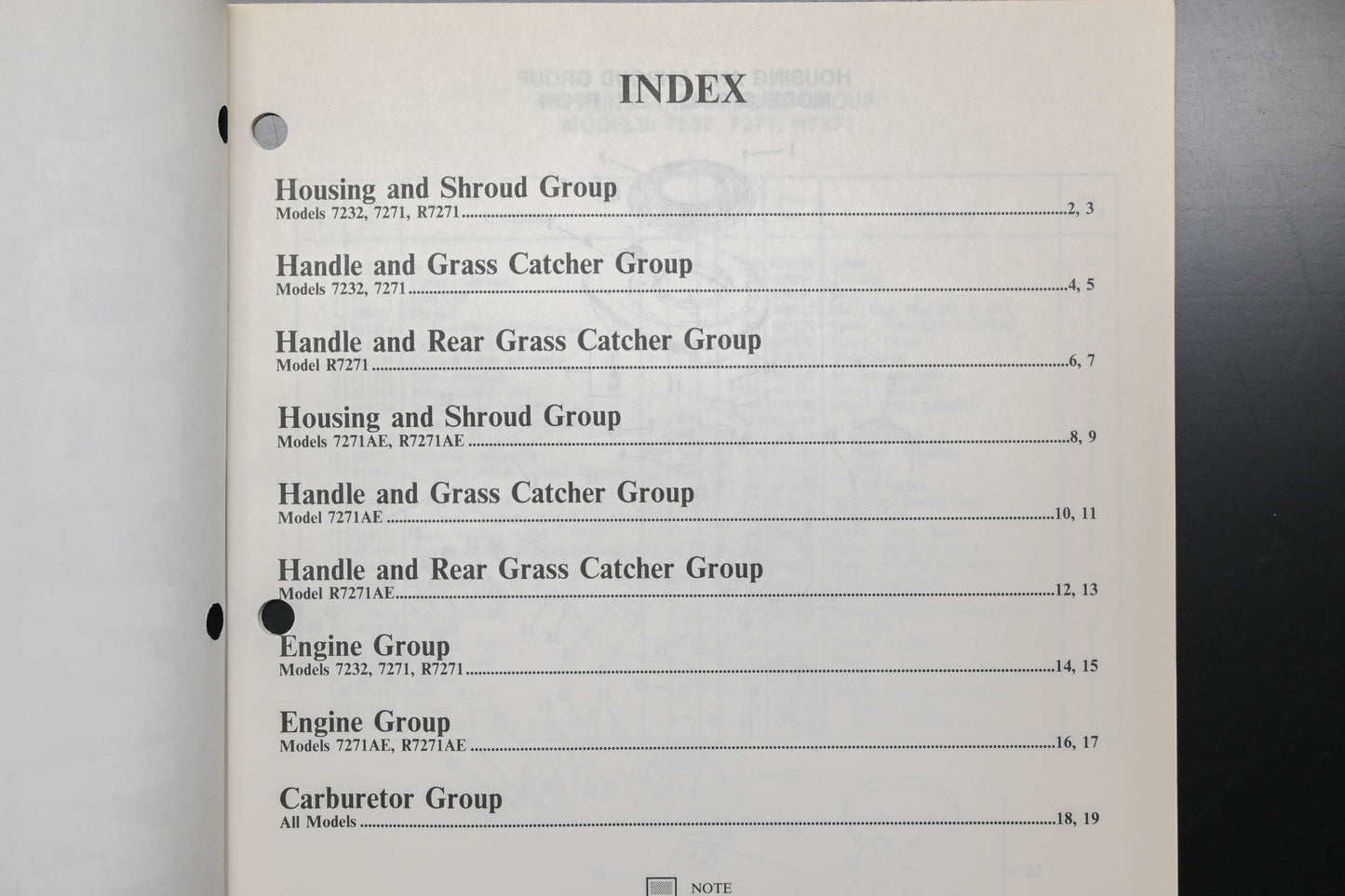 Lawn-Boy E-008051, E008051 Supreme 7232 7271 Parts Manual