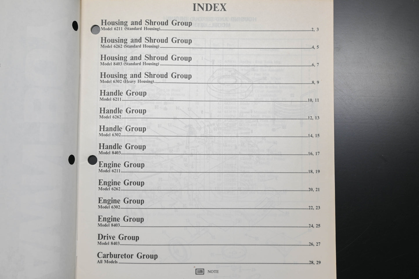 Lawn-Boy E-008055, E008055 Supreme 6211 6262 6302 8403 Parts Manual