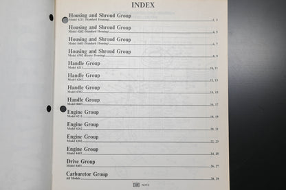 Lawn-Boy E-008055, E008055 Supreme 6211 6262 6302 8403 Parts Manual