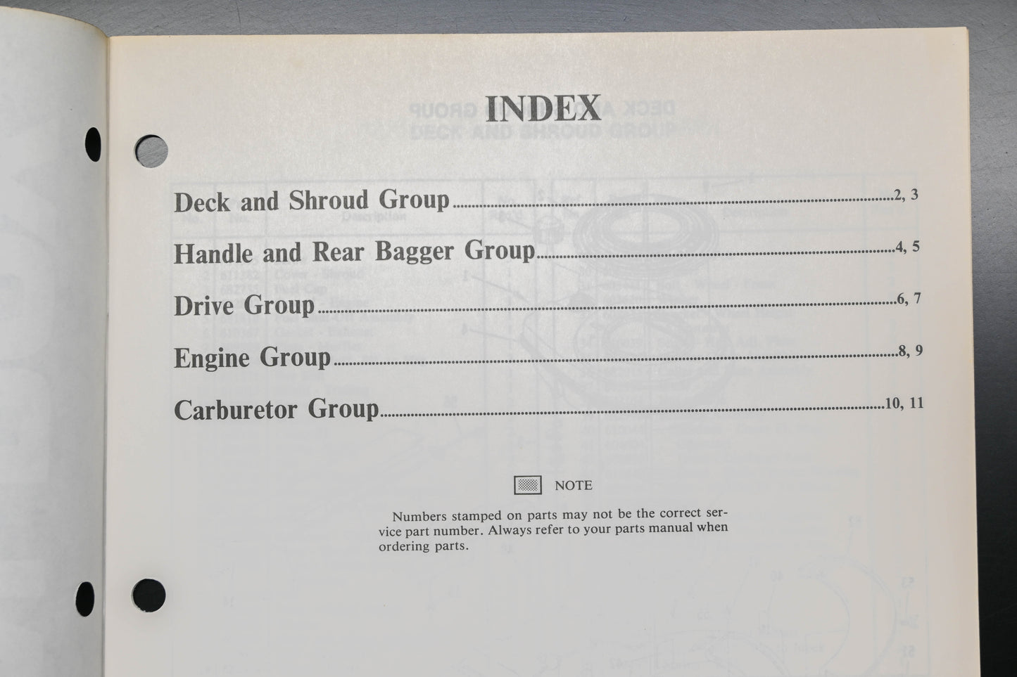 Lawn-Boy E-008053, E008053 Mulch-R-Catch 8674 Parts Manual