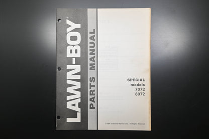 Lawn-Boy E-008057, E008057 Special 7072 8072 Parts Manual