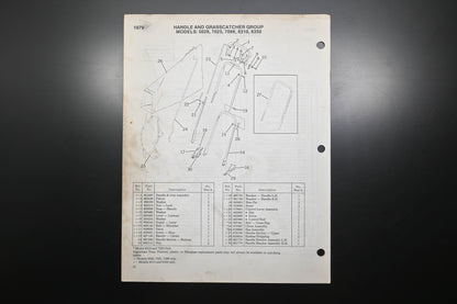 Lawn-Boy E008032 79 Deluxe Mower Parts Catalog