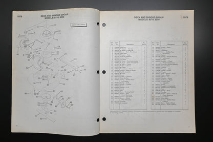 Lawn-Boy E008032 79 Deluxe Mower Parts Catalog