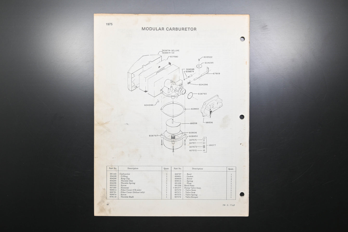 Lawn-Boy E008024 75 Mower Parts Catalog