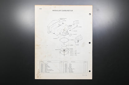 Lawn-Boy E008024 75 Mower Parts Catalog