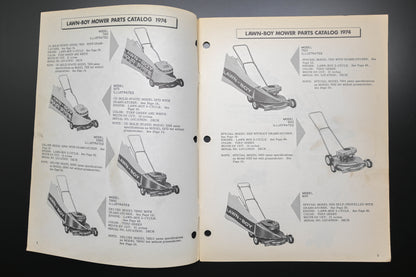 Lawn-Boy E000003 74 Mower Parts Catalog