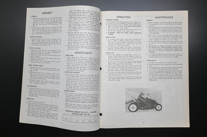Snapper 1-2223 V211P Lawn Mower Operator's Manual