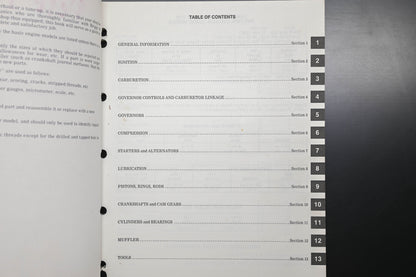 OEM Briggs & Stratton MS-9856-9/88 V-Twin Service & Repair Manual