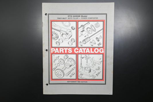 Troy Bilt CT951089 89 PTO Horse Roto Tiller Parts Catalog