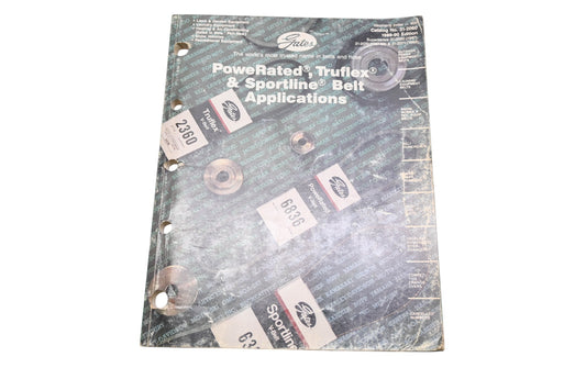 Gates 31-2060 89-90 PoweRated Truflex & Sportline Belt Applications Catalog