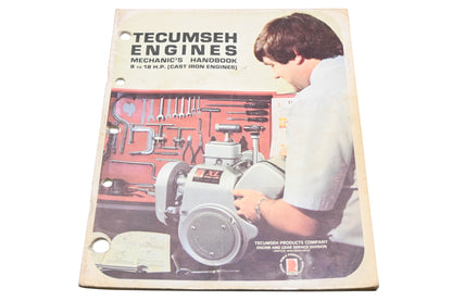 OEM Tecumseh 691462A 8-18 HP Cast Iron Engine Mechanic's Handbook