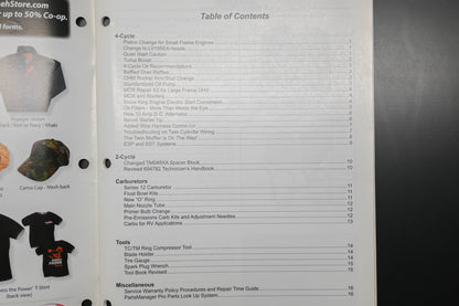 OEM Tecumseh 694327 2004 Revision Factory Training Manual