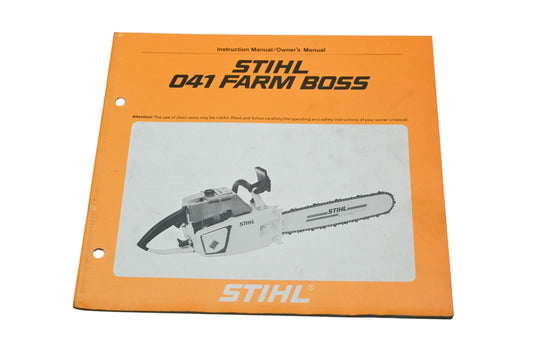 OEM Stihl 0451 159 0121 041 Farm Boss Owner's Manual