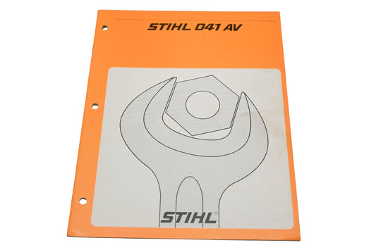 OEM Stihl 0455 110 0123 041 AV Chain Saw Shop Manual