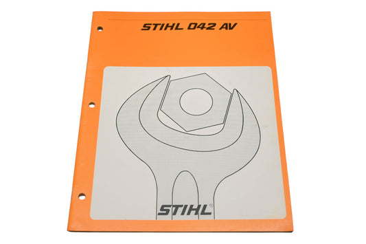 OEM Stihl 0455 119 0123 042 AV Chain Saw Shop Manual
