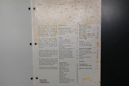 OEM Stihl 0455 108 0123 08 S Chain Saw Shop Manual