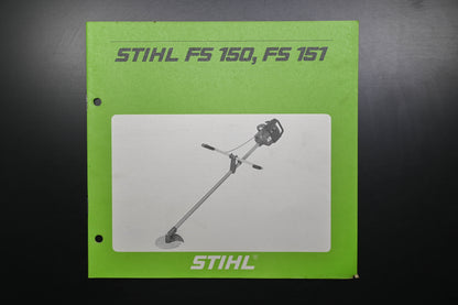 OEM Stihl 0451 319 0121 FS 150 FS 151 Brush Cutter Owner's Manual