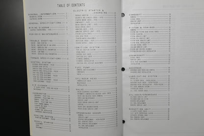 OEM Kawasaki 99924-2016 FA76 FA130 FA210 Engine Shop Manual