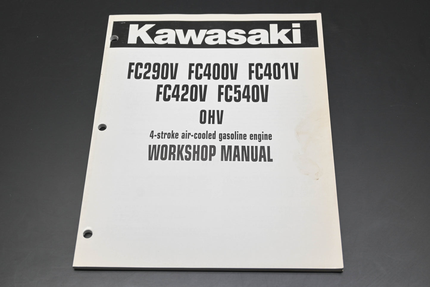 OEM Kawasaki 99924-2018-02 FC290V 400V 401V 420V 540V Engine Shop Manual