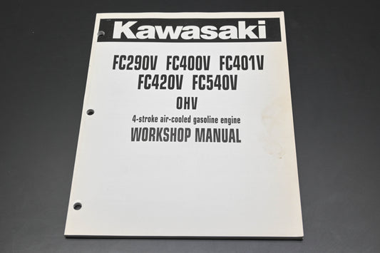 OEM Kawasaki 99924-2018-02 FC290V 400V 401V 420V 540V Engine Shop Manual